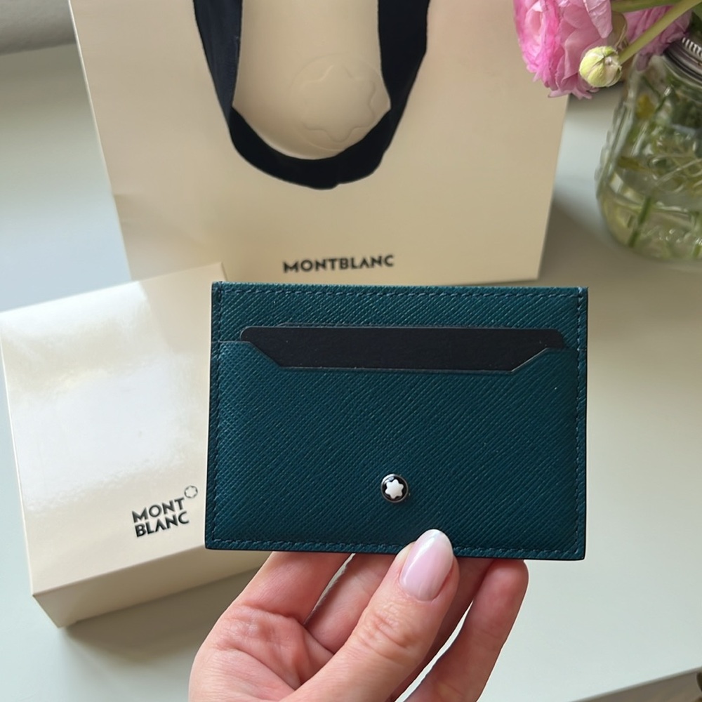 NEW FULL SET Montblanc Card Holder